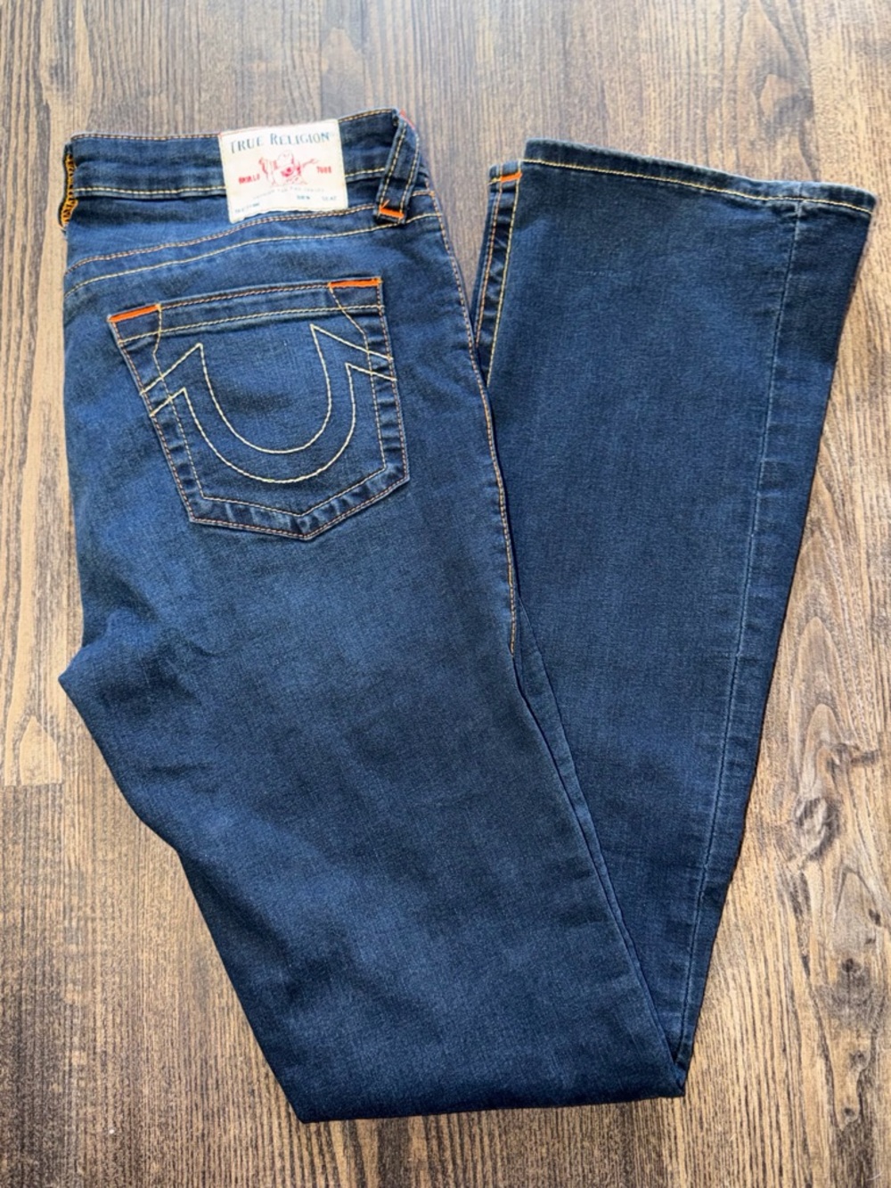 True Religion Becca Style Dark Denim Jeans size 30